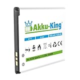 Akku-King Akku kompatibel mit Sony BA900 - Li-Ion 1850mAh - für Xperia J, TX, GX, M, Hayabusa, SO-04D, LT29