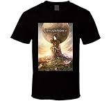 Sid Meiers Civilization Vi Games T-Shirt Gr. M, Schw