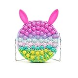 CaLeQi Pop it Push Bubble Umhängetasche, Zappeln sensorische Spielzeugtasche, einfache Spielzeugtasche, sensorische Umhängetaschen, modische kreative diagonale Tasche, Stressabb