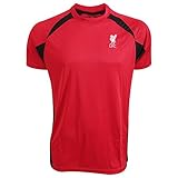 Liverpool F.C. Herren Trainings-T-Shirt Liverpool – Marineblau/Rot, Größe M XXL rot/schw