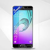 Le Destin Galaxy A3 2016 Panzerglas Schutzfolie,[3 Stück] HD-Transparenz,Anti-Bläschenm,Displayschutzfolie Schutzfolie für Samsung Galaxy A3 2016