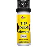 HelpMe Pfefferspray zur Tierabwehr (50ml / mit Geruchsstoff) – Tierabwehrspray extra stark mit dreifacher Konzentration – Pepper Spray Hundeabwehrspray Abwehrspray Bärenspray Pfefferspray Tierabw