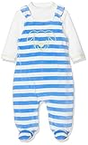 Schnizler Baby-Unisex Set Nicki Ringel Hund Strampler, Blau (Blau 7), (Herstellergröße: 68)