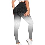 LIEIKIC Sports Leggings Damen Slim Fit Hohe Taille Lange mit Bauchkontrolle Sport Blickdicht Yogahose Fitnesshose Laufhose Tights für zum Laufen Radfahren F