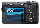 atFoliX Schutzfolie kompatibel mit Sony Alpha FX3 Cinema Line ILME-FX3 Folie, ultraklare FX Displayschutzfolie (3X)