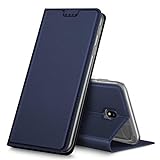 Verco Handyhülle für Galaxy J5 (2017), Premium Handy Flip Cover für Samsung Galaxy J5 Hülle [integr. Magnet] Book Case PU Leder Tasche [J5 J530], B