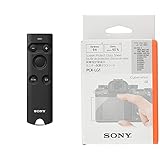 Sony RMT-P1BT Bluetooth Fernbedienung (passend für A6400, A7M3, A7RM3, RX100M7) schwarz & PCK-LG1 (Schutzglas für LC-Display A9)