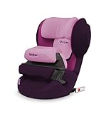 CYBEX Silver Kinder-Autositz Juno 2-Fix, Für Autos mit ISOFIX, Autositz Gruppe 1 (9-18 kg), Purple R