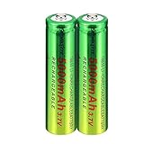 Marxways_ 3,7 V 18650 5000 mAh Lithium-Ionen-Akku mit hoher Kapazität für Taschenlampe, ferngesteuertes Auto usw. 3.7V 18650 5000mAh Rechargeable Battery High Capacity Li-ion Battery