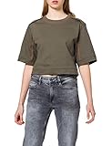 G-STAR RAW Womens Boxy Fit Loose T-Shirt, Combat C673-723, L