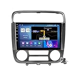 ADMLZQQ 9 Zoll Android 11 Autoradio mit Navi Bluetooth Touchscreen, Für Honda Stream 2000-2006 Unterstützt 5G WiFi GPS Navigation RDS FM AM DSP/Lenkradsteuerung/Carplay Android Auto,Type b,M100S