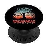 Pew Pew Madafakas Erdmännchen Surikate Säugetiere PopSockets mit austauschbarem PopGrip