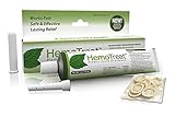 HemoTreat Hämorrhoiden Behandlung Creme - HemoTreat 1 Tube mit internem Applikator - Schnelle Sicher Effektive Linderung der Hämorrhoidale Symptome, Salbe für interne und externe H