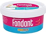 DECOCINO Fondant weiß – 1 Kilo Vorteilspack – ideal zum Verzieren von Kuchen, Torten, Cakepops – palmölfrei & veg