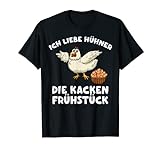 Komisch Chicken Spruch Bäuerin Bauern Huhn Henne Hahn Hühner T-S