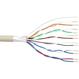 InLine 69977C Telefon-Kabel 12-adrig, 6x2x0,6mm, zum Verlegen, 25m Ring