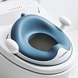 Angelbliss WC Sitz Kinder, Baby Potty Training Toilettentrainer, Kinder Toilettensitz für Jungen und Mädchen, Doppeltem Anti-Rutsch Polster Kloaufsatz, mit Griff und Sp