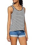 Levi's Damen Tank Top Regular Fit, Weiß (Lila Mineral Black/White+ 0002), M