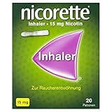 NICORETTE Inhaler mit 15 mg Nikotin – Rauchen aufhören – ersetzt bis zu 140 Zig