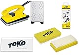 Toko 4-teiliges Skiwax-Set mit Wax-Bügeleisen - für Alpin + Nordic + B