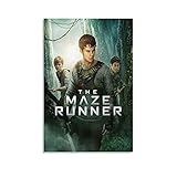 GHASDF The Maze Runner (Film) Leinwand-Kunst-Poster und Wand-Kunstdruck, modernes Familienschlafzimmerdekor, 50 x 75