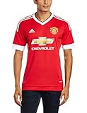 adidas Herren Trikot Manchester Home Replica Jersey, Reared/White, L