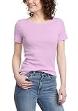Eddie Bauer Damen Favorite Shirt - Kurzarm mit Rundhalsausschnitt, Gr. XL (46/48), O