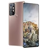 Jopwkuin Smartphone, 6,72-Zoll-HD-Wassertropfen-Bildschirm 1 GB RAM + 8 GB ROM Entsperrte Android-Smartphones 540 × 1200 Gesichtserkennung mit 2MP Dual-AI-Kamera-Handy für Android 6.0(EU-STECKER)