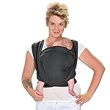 Hoppediz Baby-Tragetuch ✓ inkl. bebilderter Bindeanleitung ✓ schadstoffgeprüft ✓ alle Trageweisen | Design Valencia 5,40