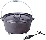 El Fuego Dutch Oven 8,46 L, schw