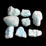 MIBHNJIAN Edelstein Chakra Steine 1 stück 20-50g Kristalle Rosa Blau Hemimorphit Rock Stones Licht Farbe Quarz Dekor (Color : Blue Hemimorphite, Size : 1pc 20-30g)