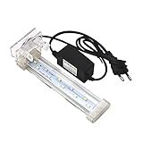 MiOYOOW Aquarienleuchten LED, Unterwasserlampen Aqarium RGB Beleuchtung Aquariumbeleuchtung für Fisch Tank Korallenwasserpflanzen, Dimmb