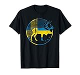 Elch Schweden Sverige Skandinavien Retro Vintage T-S