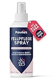 Pawlie’s Fellpflege Spray für Hunde & Katzen - für samtweiches & glänzendes Fell, Fellpflege Hund, Entfilzungsspray Hunde, Fellpflege Katze, Hundeparfüm, Hunde, Hunde Zubehör, Hundepfleg