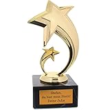 HISTORIA Die persönliche Star Award Statue mit Gravur als individuelle Geschenk