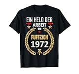 Herren Held der Arbeit Ostalgie Geschenk 50. Geburtstag 1972 DDR T-S