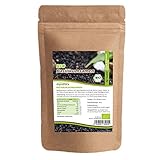 Mynatura Bio Basilikumsamen ganz 500g I Basilikum I Samen I Smoothie I Vegan I Gewürz I Rohkost I Salatdressing I Falooda I Beutel (1x 500g)