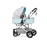 Hawgeylea Kinderwagen Leichte Sitzbuggys Buggy Bis 15kg,Liegefunktion Und Komforteinstieg Foldable, Komparkter Kinderwagen Buggy Mit UV Schutz Und Wasserdicht (Grün)