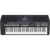 Yamaha PSR-SX600 Digital Keyboard, schwarz – Hochwertiges Digital Arranger Workstation Keyboard mit 850 authentischen Instrumentenklängen & DJ-Styles – 61 anschlagdynamische T