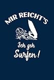 Surfer: Ich geh Surfen!: Notizbuch / Notizheft für Surf-en Windsurf-en Windsurf-ing A5 (6x9in) dotted Punk