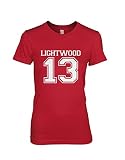 net-shirts Lightwood 13 Damen T-Shirt Inspired by Chroniken der Unterwelt, Größe S,