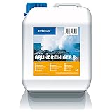 Dr. Schutz Grundreiniger R 5 L für elastische Bodenbeläge | Bodenreiniger für Vinyl, PVC, CV, Linoleum, Naturstein, Kunststein, Kautschuk | Kunststoffreiniger, WPC-Reiniger, Fliesenreinig