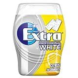 WRIGLEY'S EXTRA Professional White Citrus | Geschenk | Zuckerfrei | Eine Dose (1 x 50 Dragees)