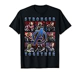 Marvel Avengers Endgame Stronger Together Panel Graphic T