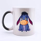 Unbekannt acen Cute Blue Esel I-Aah Keramik Custom 'Becher, Weiß, 11 O