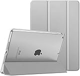 RKINC Hülle für iPad Pro 11 2020, PU Leder Trifold Ständer Slim Fit Smart Cover [Unterstützung für Apple Pencil 2 Charging] mit schwer Rücken für Apple IPad Pro 11 inch (2020 2nd Gen)(Grey)