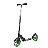 HUDORA City Scooter/Kinder Roller Hornet Alu/Stahl 8' 205H neon 205mm grü