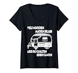 Damen Coole Camper T-Shirt mit V
