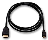 HDMI Kabel für Sony Alpha 7 III Digitalkamera - Micro D - vergoldet - Länge 2