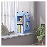 ZHJIUXING SF Bücherregal Mit Schrank Bücherregal Für Kinder Bodenregal Für Kinder Bilderregal Für Kinder Kreatives Drehbares,Kinder búcherregal Holz, B